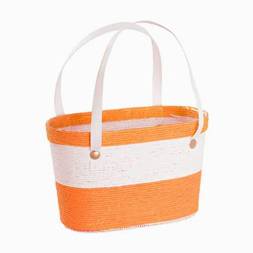 Flower Carry Paper Rope Gift Basket