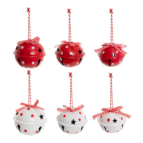 14 Assorted Hanging Metal Jingle Bells