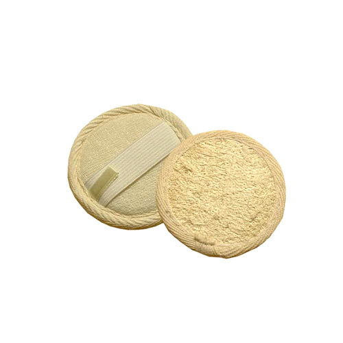 Round Loofah Pad with Strap