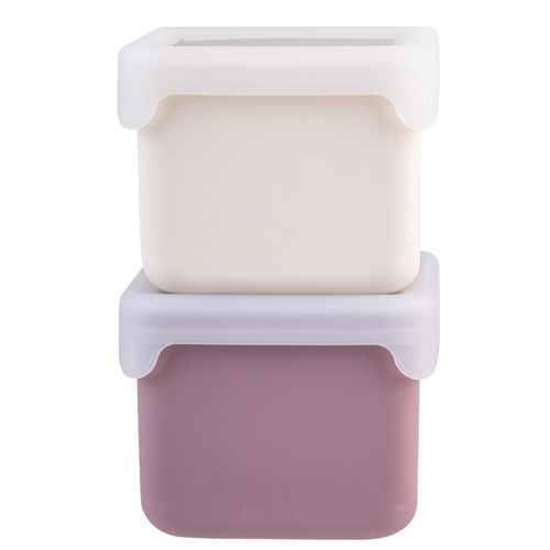 Melii Luxe Silicone Snack Container Set