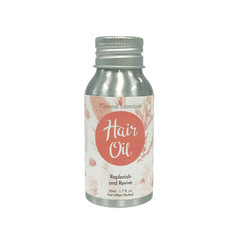 Minimal Essentials Botanical Hair Oil – Replenish & Revive (50ml)