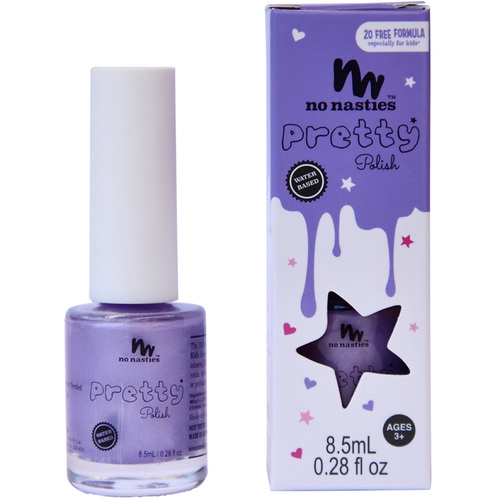 Water-Based, Scratch off Nail Polish for Kids - Purple