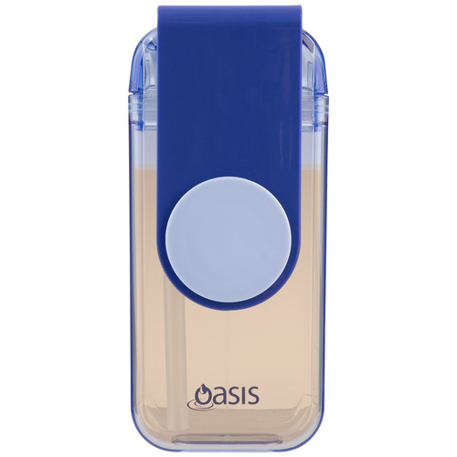 Oasis Kid’s Reusable Juice Box – Blue