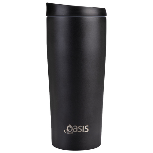 Oasis Stainless Steel Travel Mug 600ml - Black