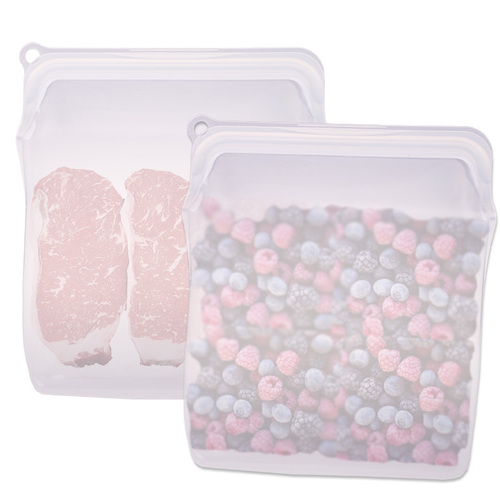 Appetito Silicone Extra Large Food Storage Bag - 2 pack