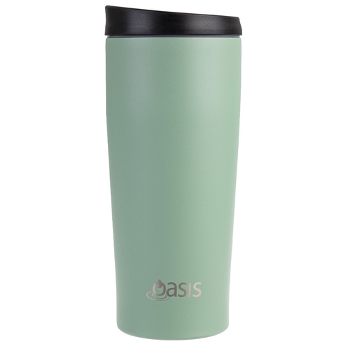 Oasis Stainless Steel Travel Mug 600ml - Sage Green