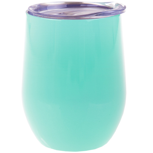 Insulated Stainless Steel Wine Tumbler 330ml - Spearmint
