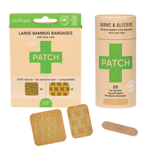 Patch Bamboo Wound Strips Bundle - Aloe Vera