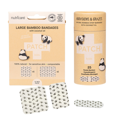 Patch Bamboo Wound Strips Bundle - Kids 