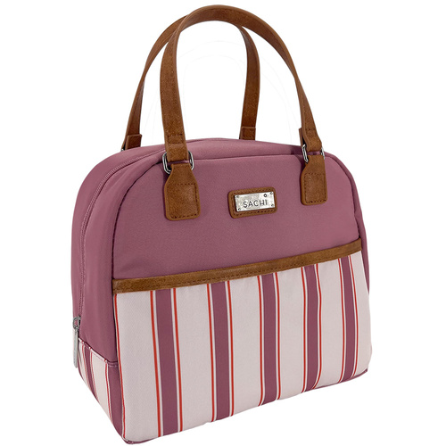 Sachi Insulated Cali Lunch Bag - Blush Stripes