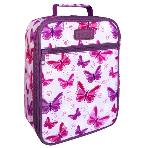 Sachi Insulated Kids Lunch Tote - Butterflies