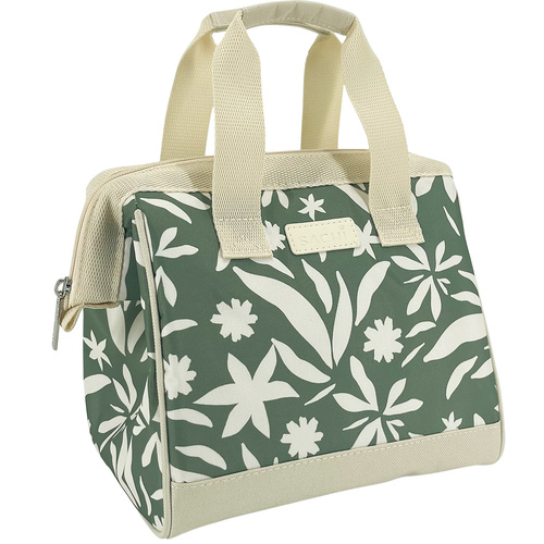 Sachi Insulated Lunch Tote - Sage Wildflower