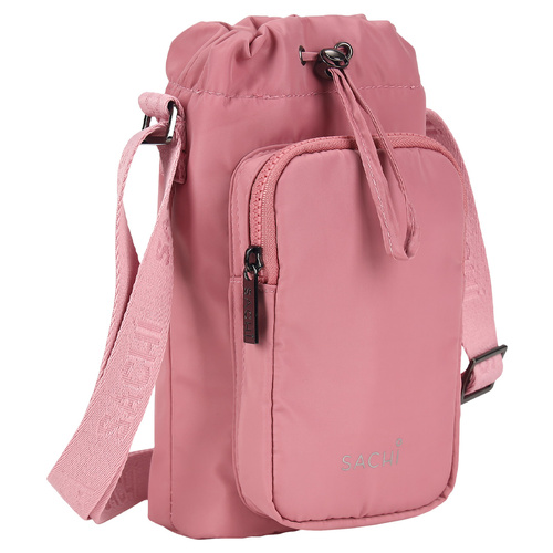 Sachi Crossbody Insulated Bottle Bag - Blush