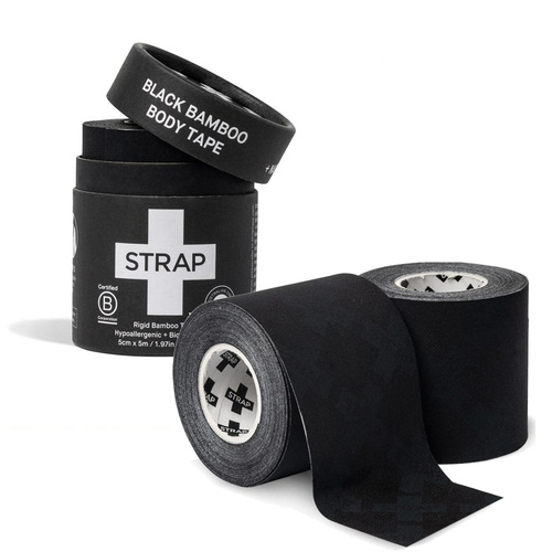 STRAP Rigid Bamboo Body Tape - Black