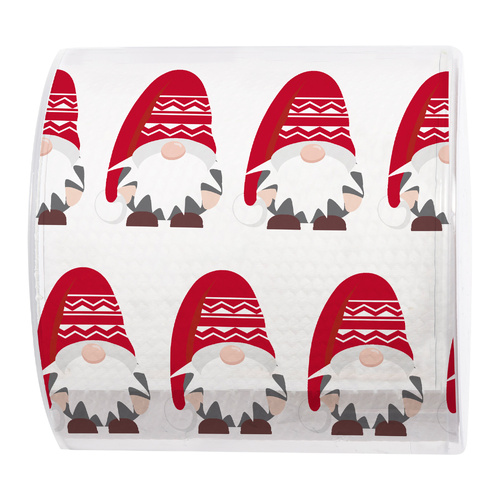 Designer Christmas Toilet Paper - Swedish Gnomes
