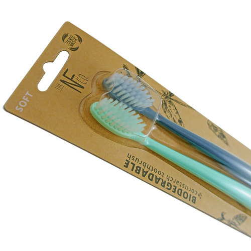 Bio Toothbrush Twin Pack - River Mint & Monsoon Mist