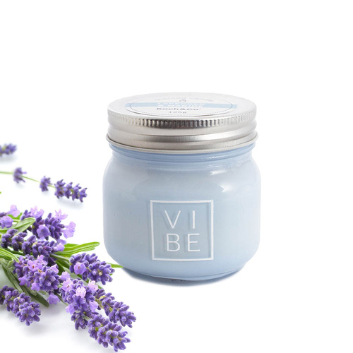 Vibe Scented Candle Jar - Lavender & Marine 